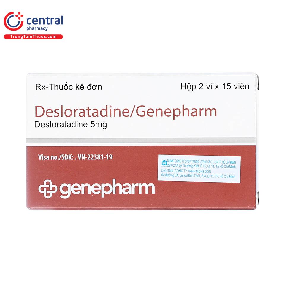 desloratadine genepharm 5mg 4 T8076