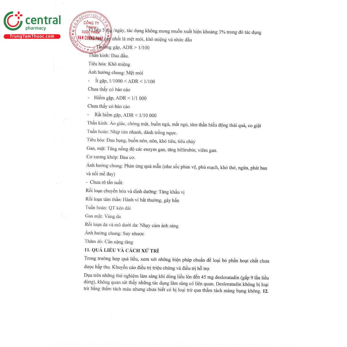 desloratadine normon 5 mg film coated tablets 5 V8553 desloratadine normon 5 mg film coated tablets 5 V8553