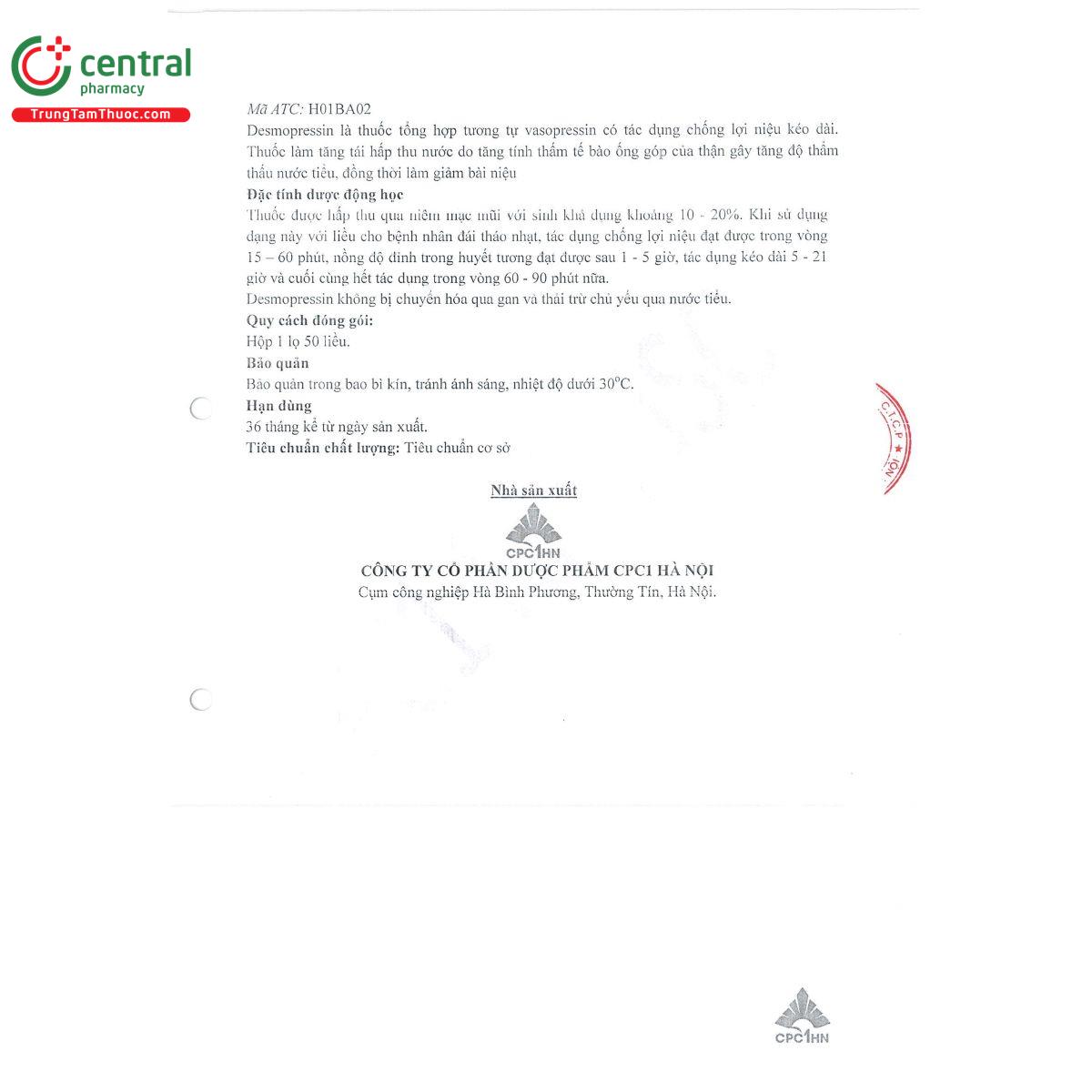 desmo spray 0 1mg ml 5 D1411