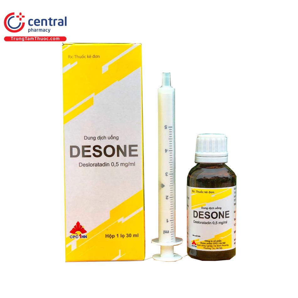 [CHÍNH HÃNG] Thuốc Desone điều trị viêm mũi dị ứng hiệu quả