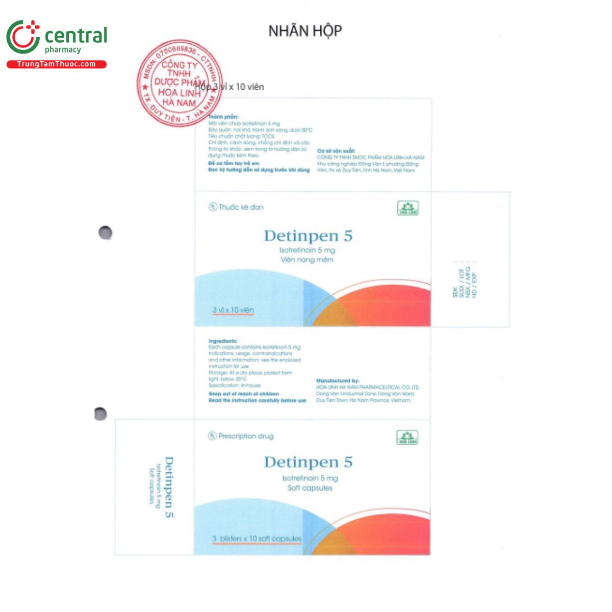 detinpen 5mg 3 N5032