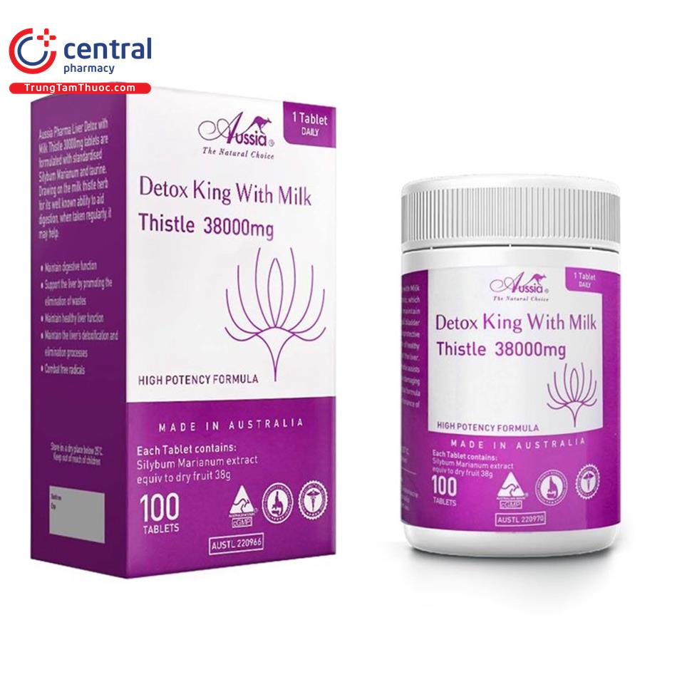 detox king with milk thistle 3 F2772
