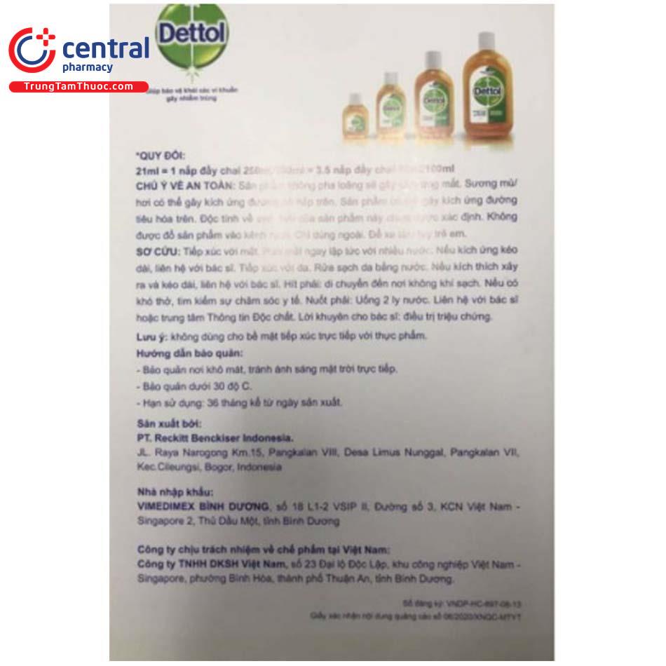 dettol antiseptic liquid 50ml 6 D1263