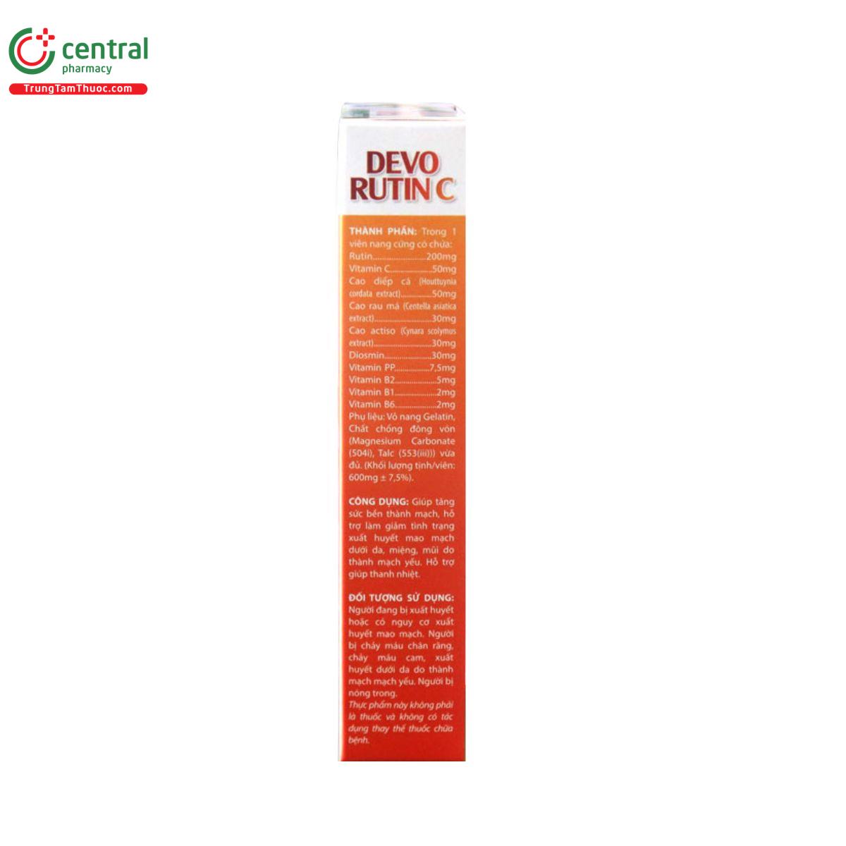 devo rutin c 4 G2654 devo rutin c 4 G2654