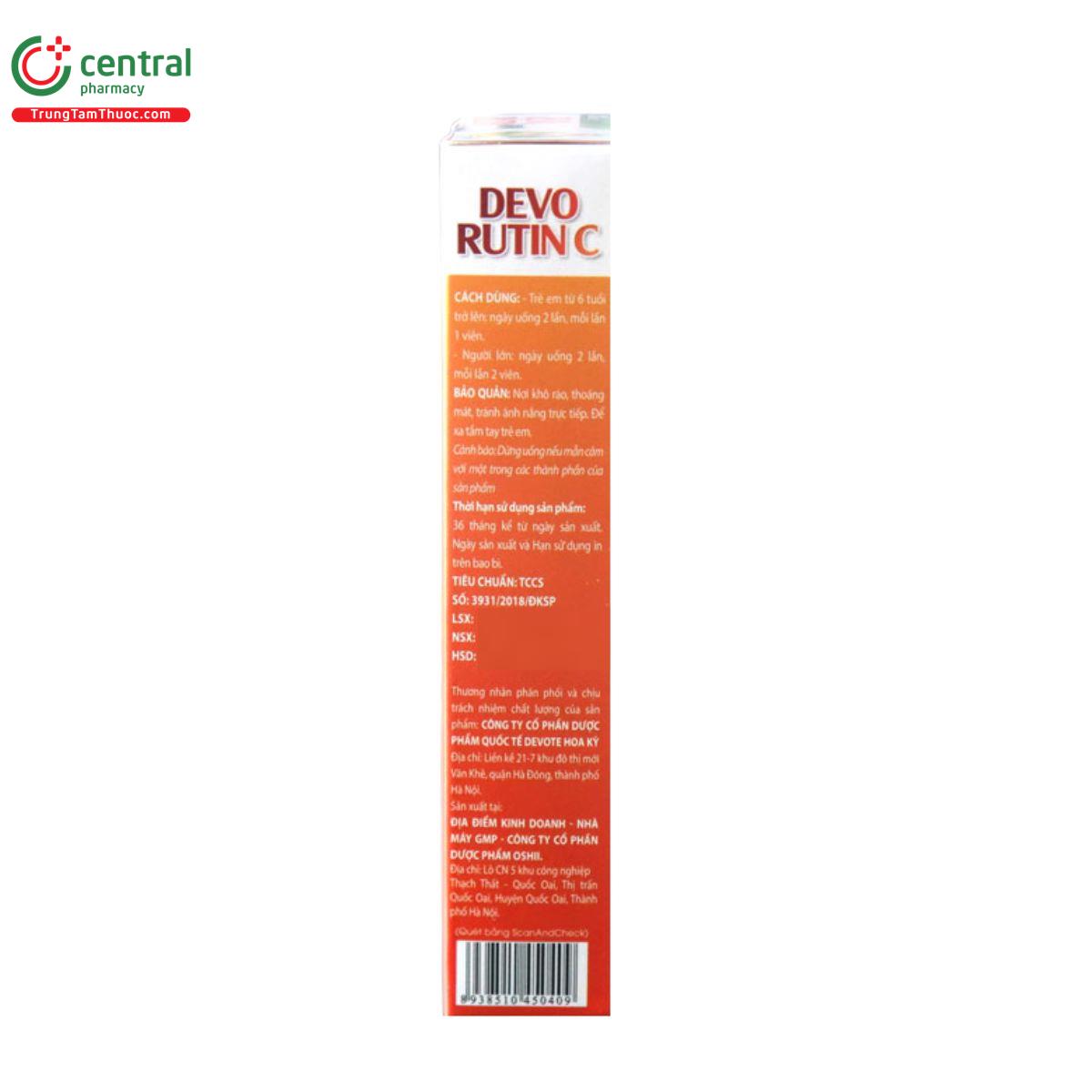devo rutin c 5 A0017 devo rutin c 5 A0017