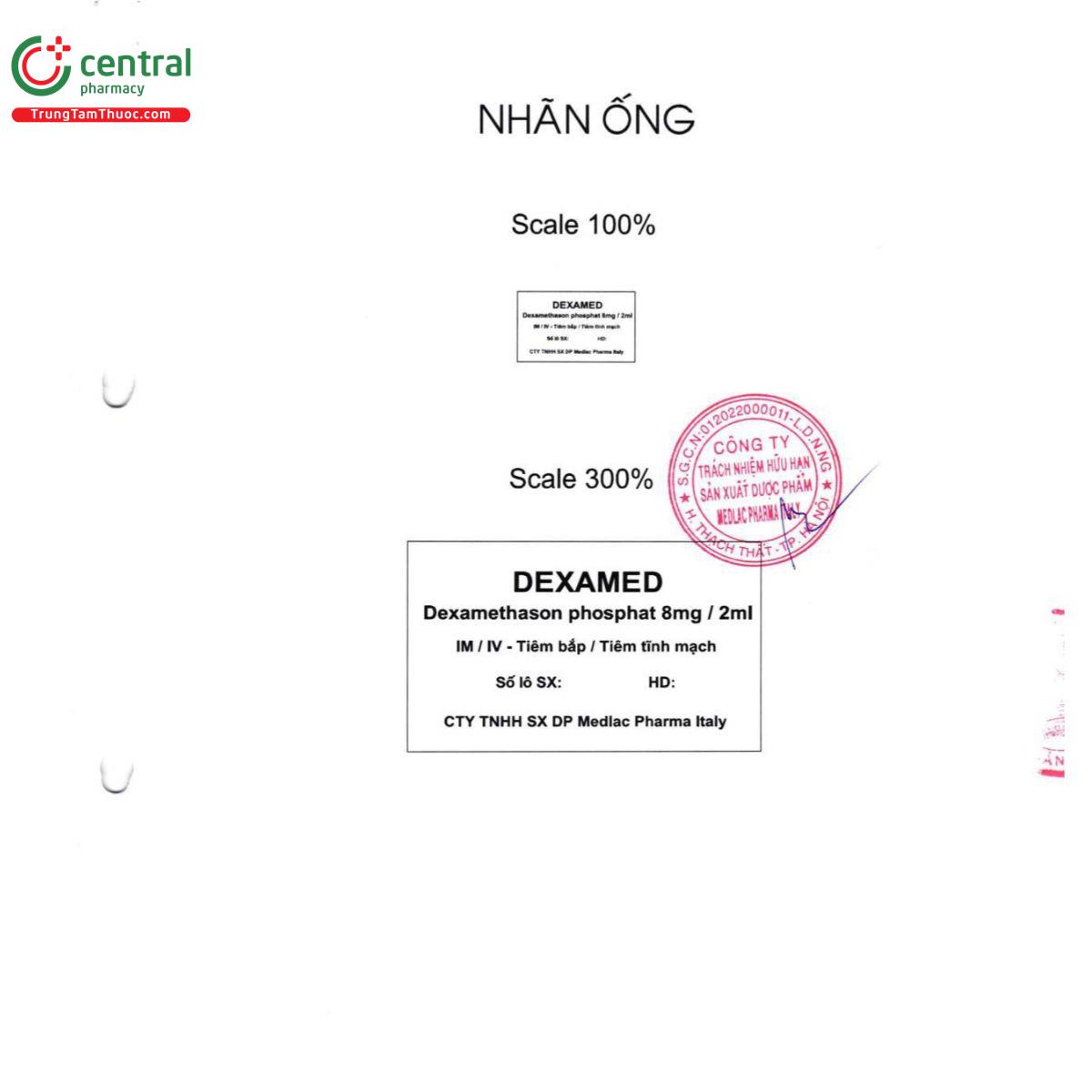 dexamed 8mg2ml medlac 4 A0318