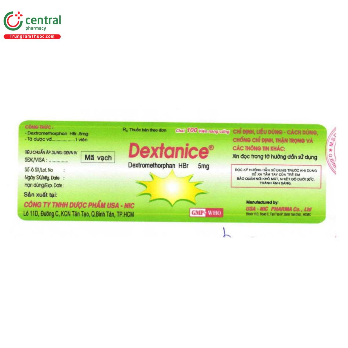 dextanice 5mg 2 J3703 dextanice 5mg 2 J3703