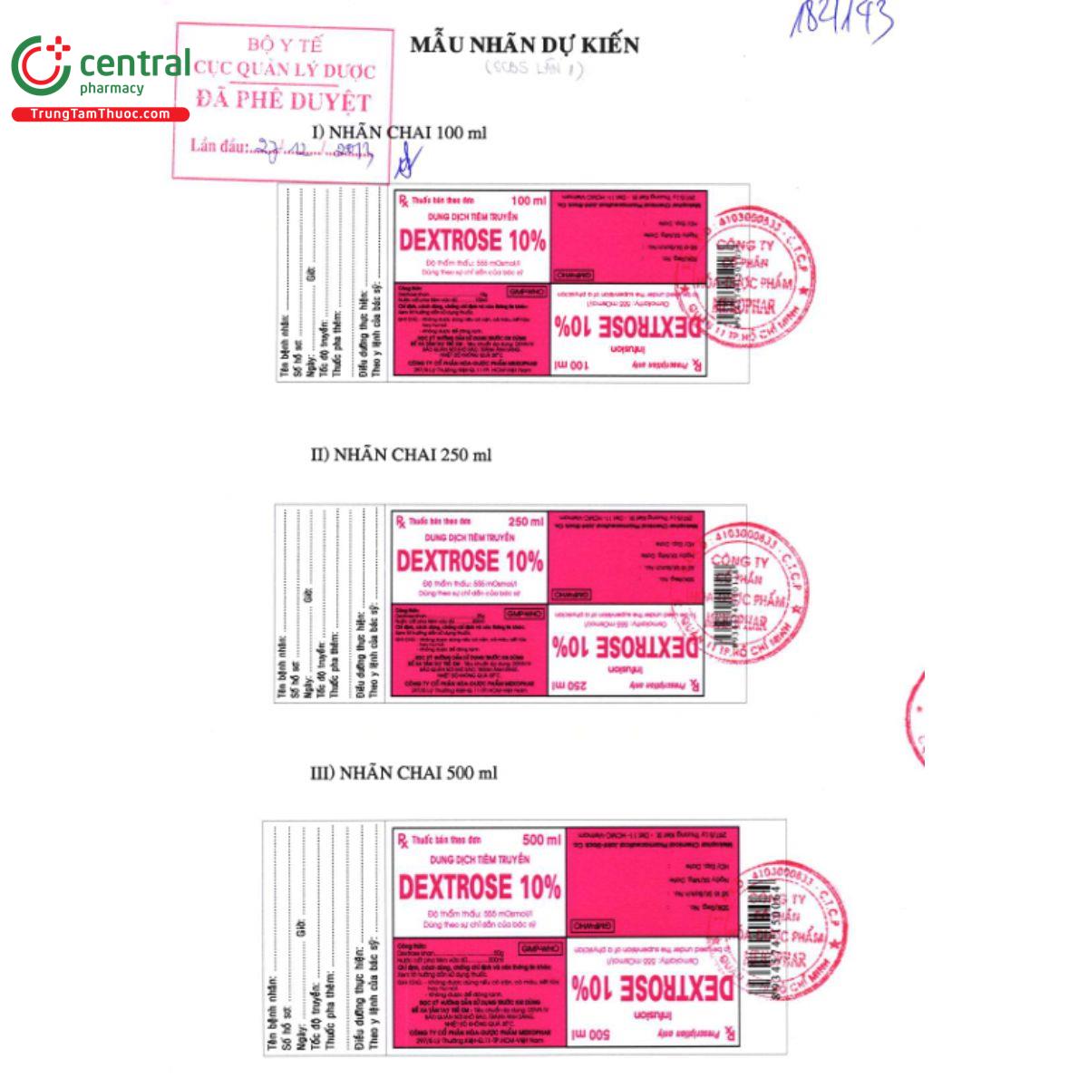 dextrose 10 3 Q6552 dextrose 10 3 Q6552