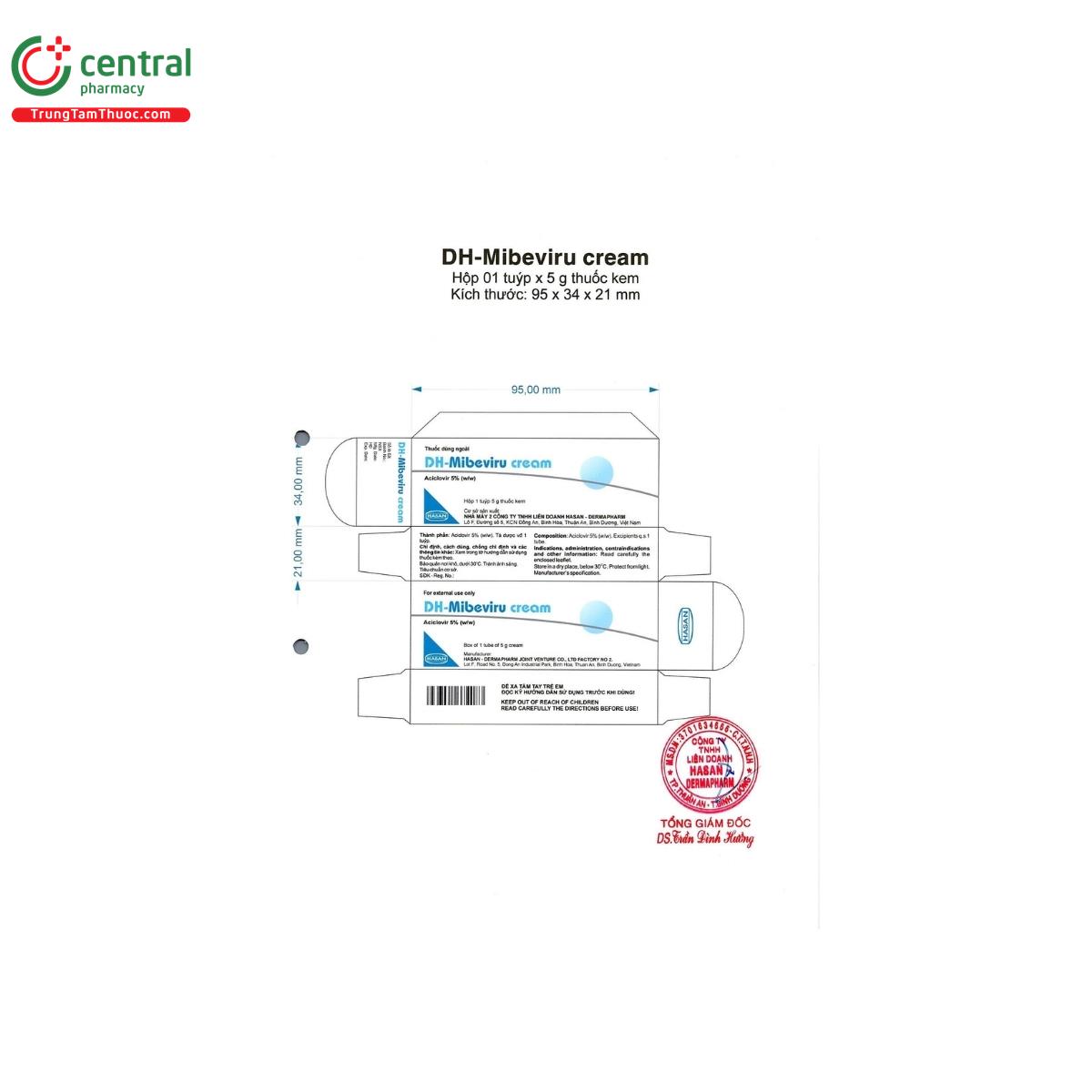 dh mibeviru cream 3 B0113