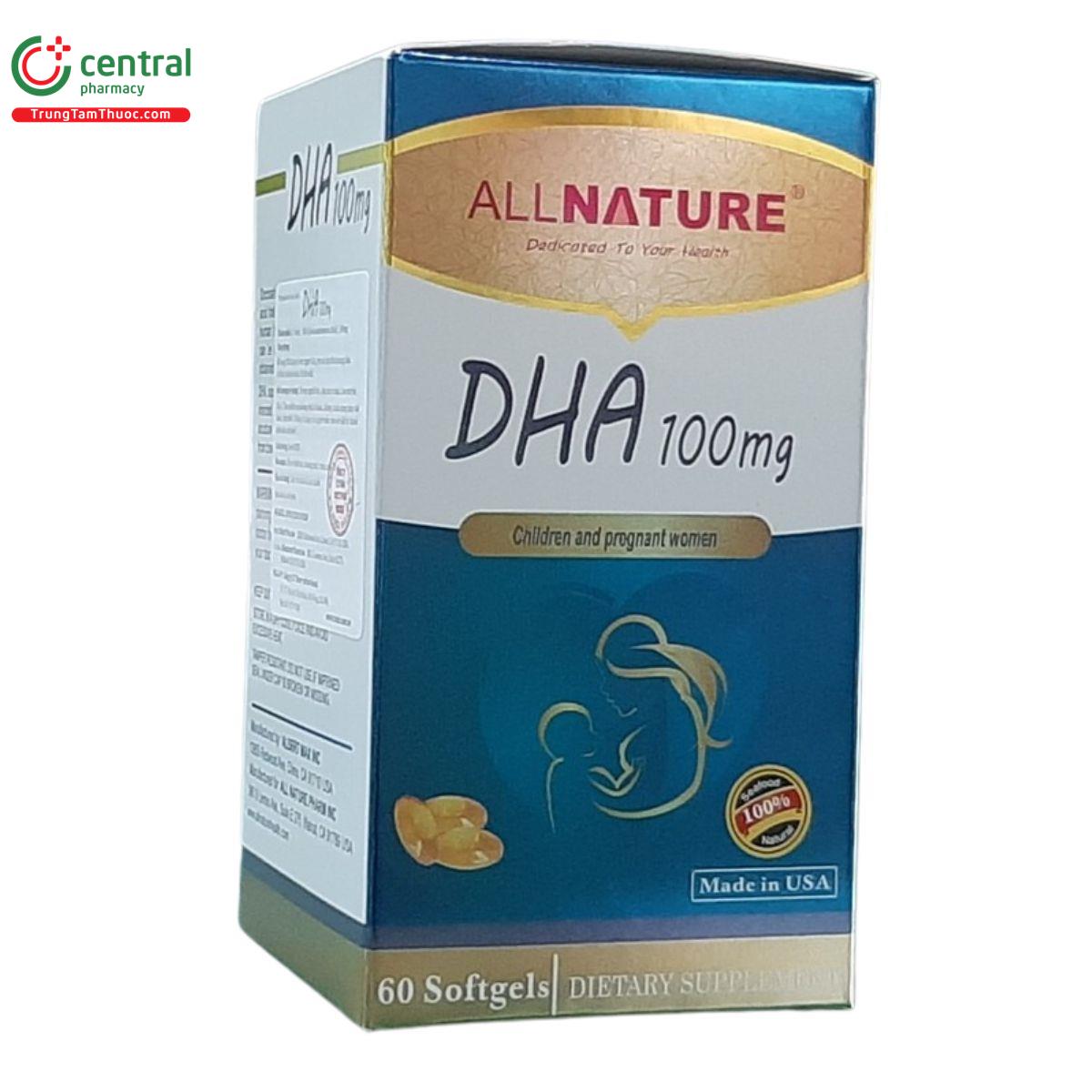 dha 100mg allnature 22 G2504