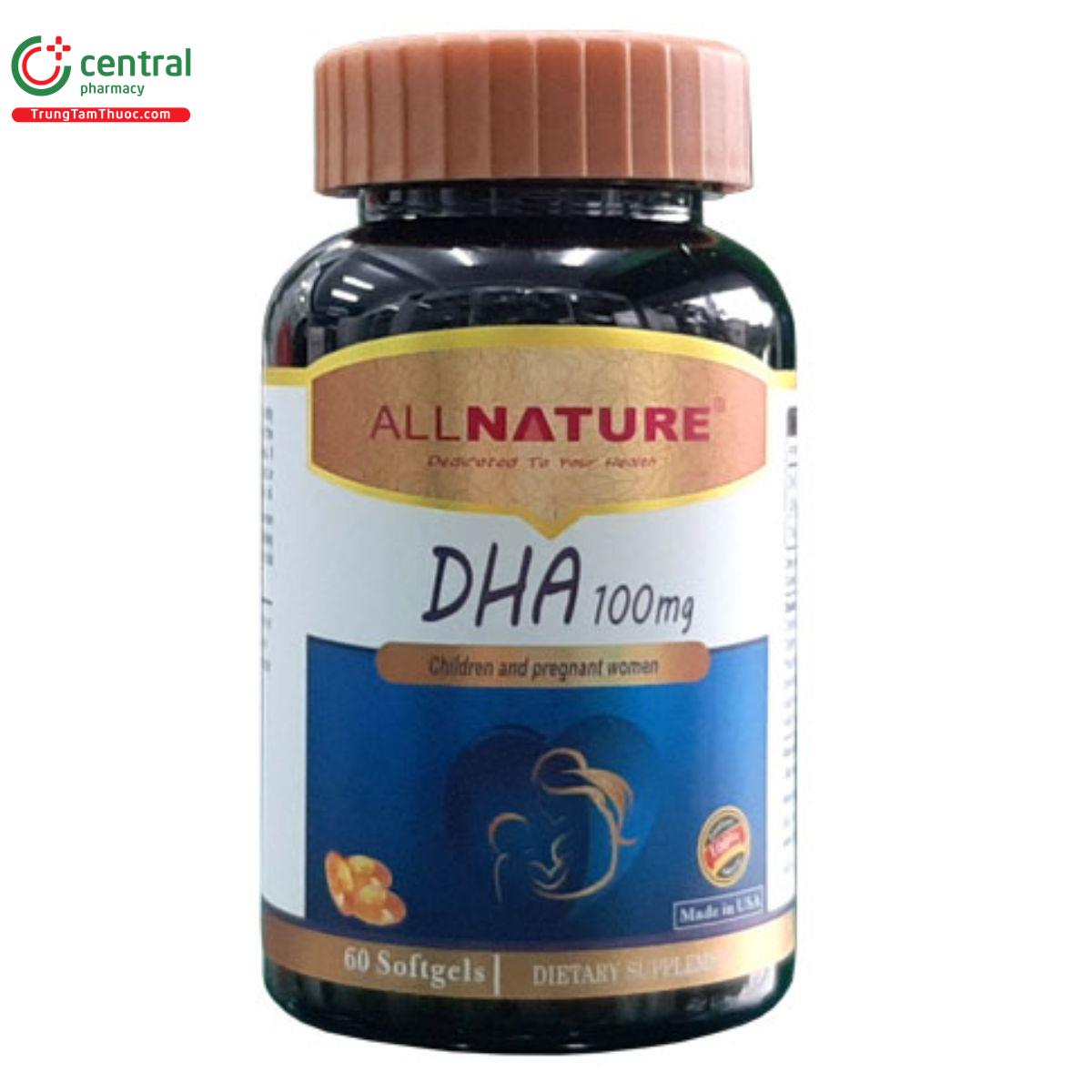 dha 100mg allnature 3 U8413