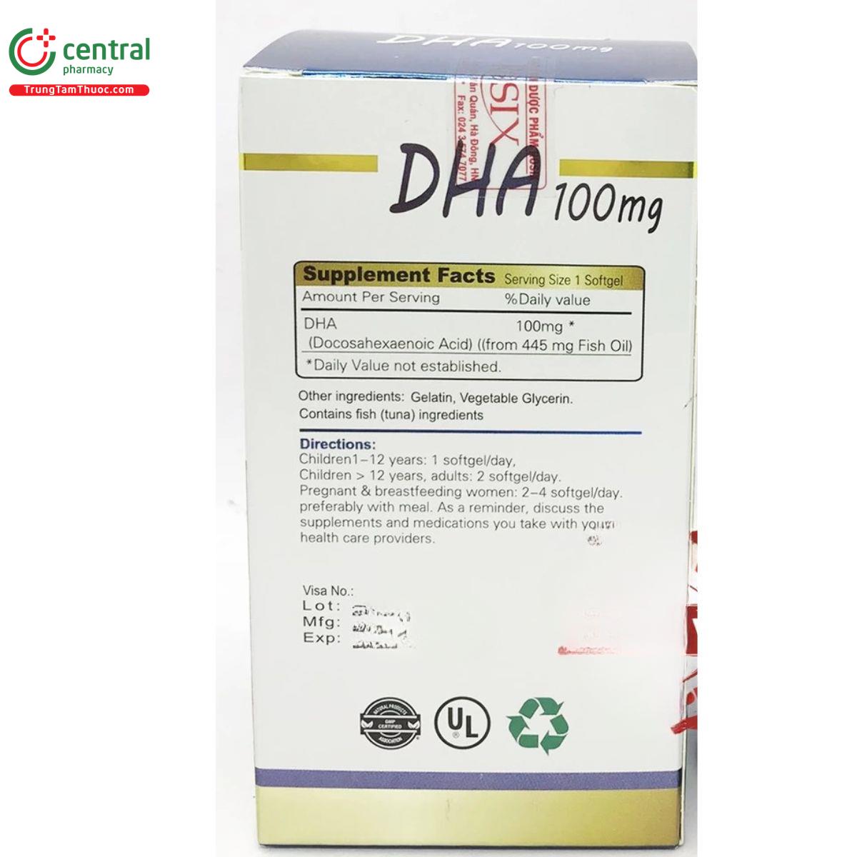 dha 100mg allnature 6 G2458