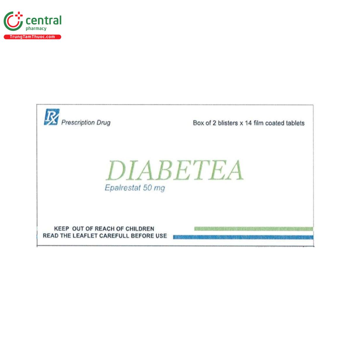 diabetea 50mg 1 F2703