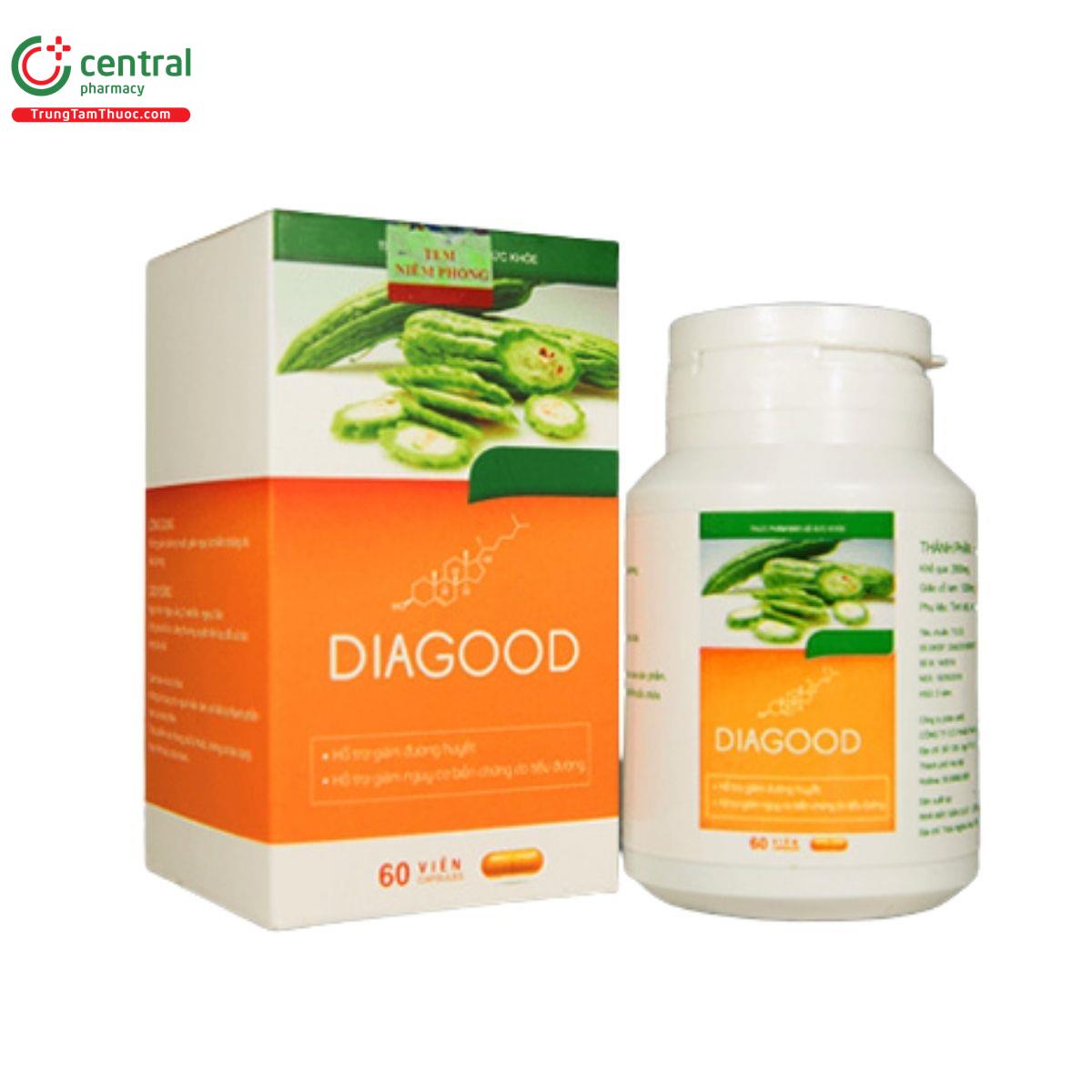 DIAGOOD THỰC PHẨM BẢO VỆ SỨC KHỎE CHO NGƯỜI ĐƯỜNG HUYẾT CAO