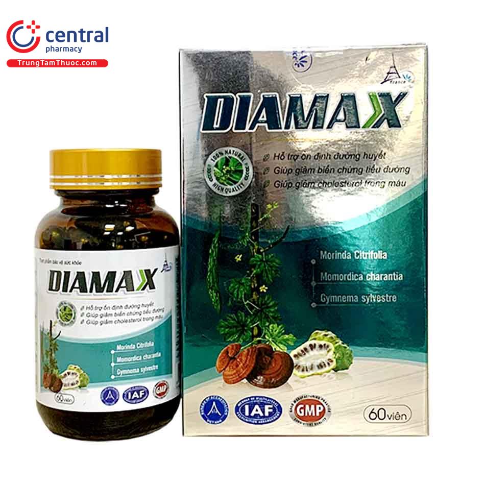 [CHÍNH HÃNG] Thuốc Diamax - Giải pháp ổn định đường huyết