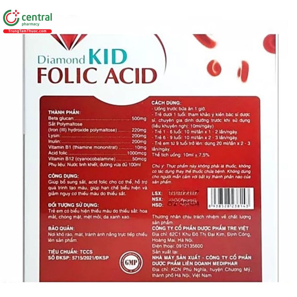 diamond kid folic acid 6 I3475