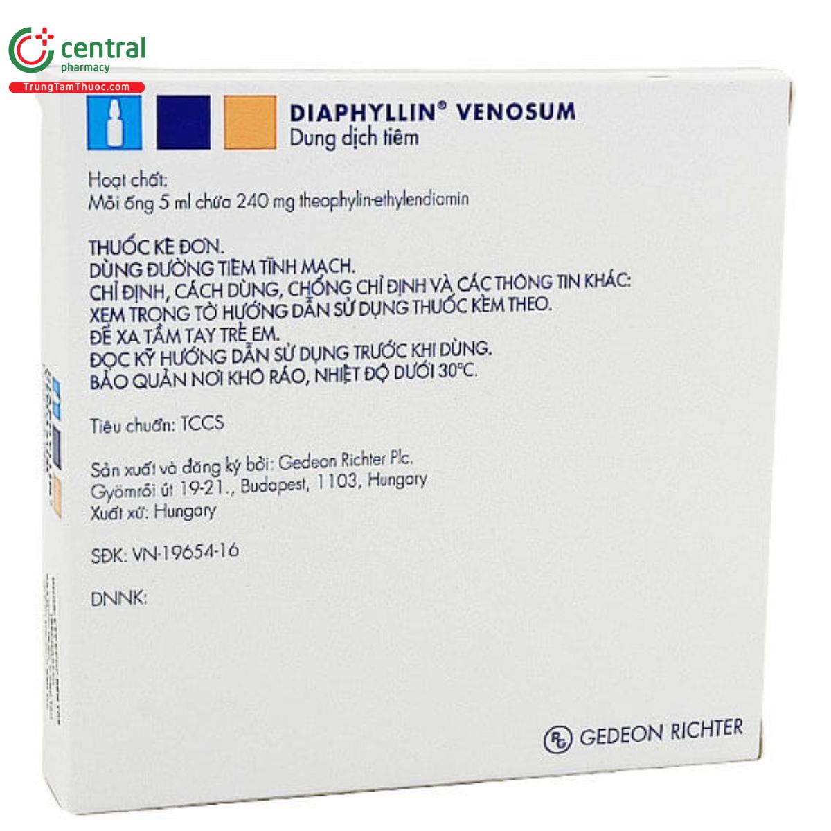 diaphyllin venosum 5ml 3 G2848