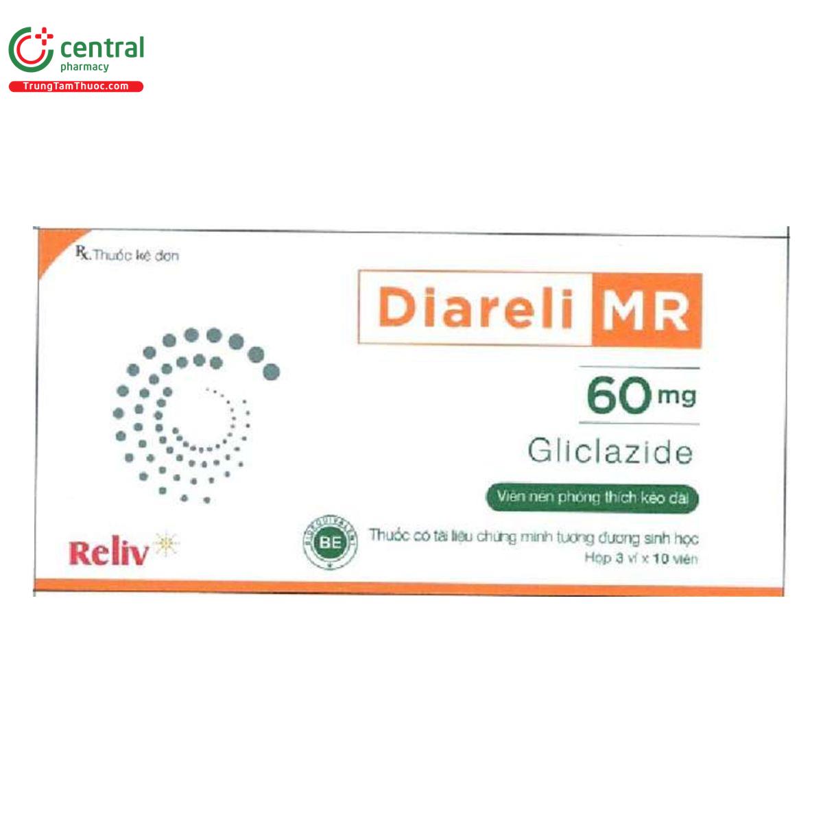 diareli mr 60mg 12 H3788