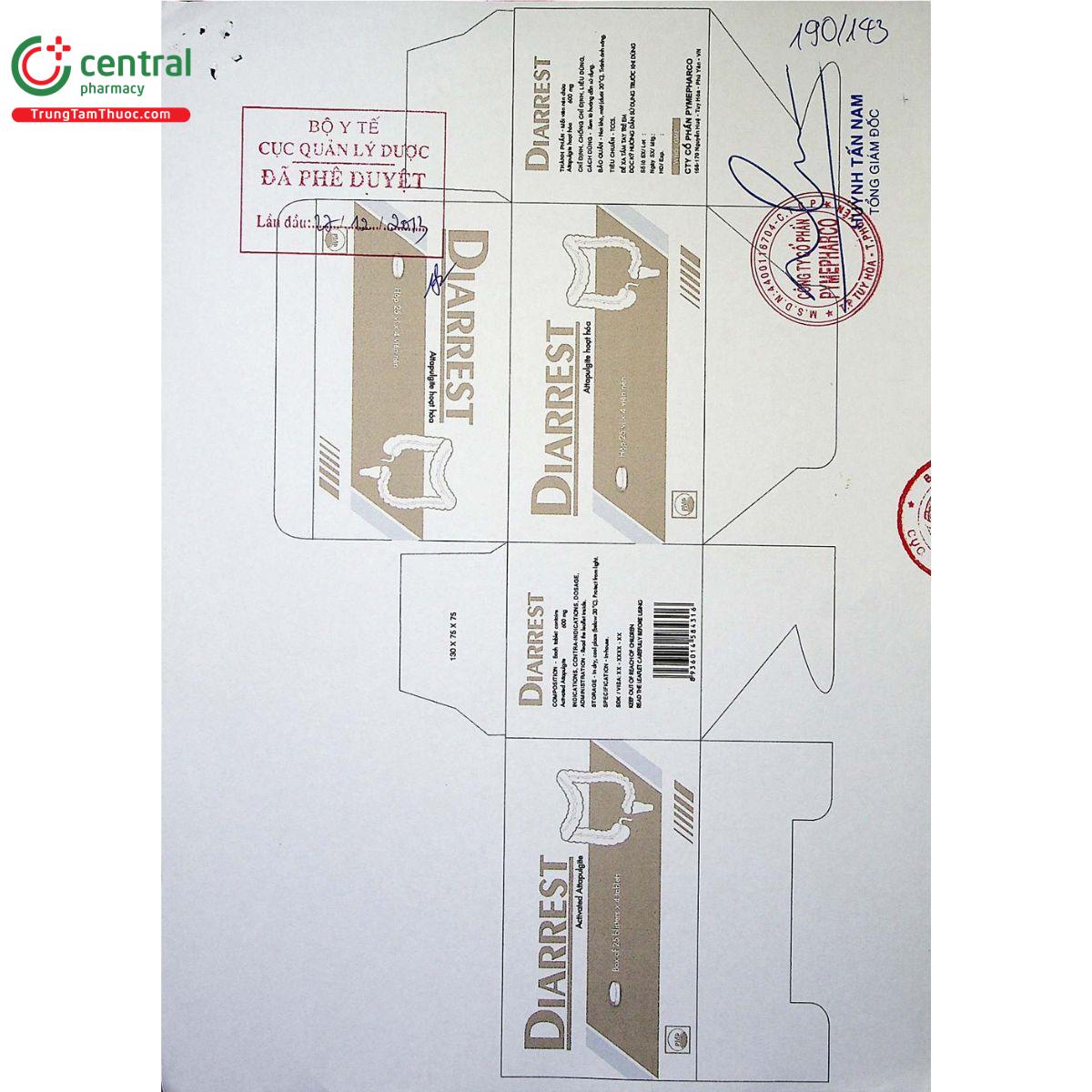diarrest 600mg 2 T8733 diarrest 600mg 2 T8733