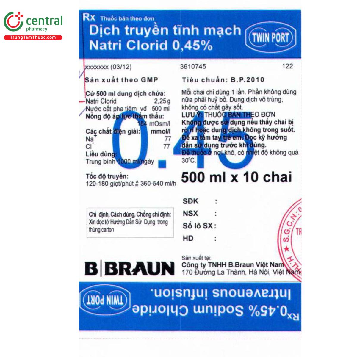 dich truyen tinh mach natri clorid 045 1 M5257 dich truyen tinh mach natri clorid 045 1 M5257