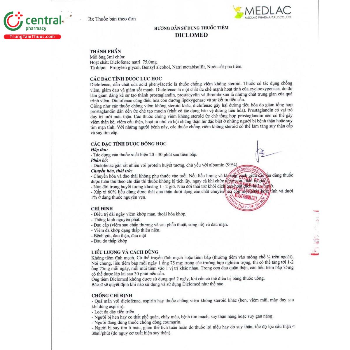 diclomed 75mg3ml 4 A0057 diclomed 75mg3ml 4 A0057