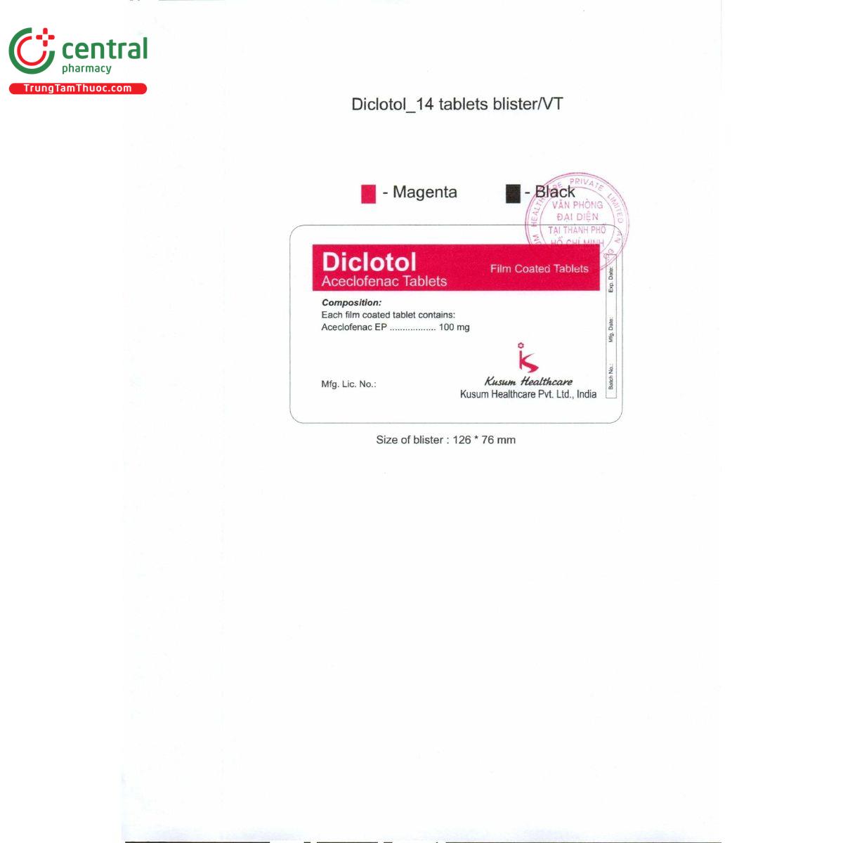 diclotol 100mg 3 B0144 diclotol 100mg 3 B0144