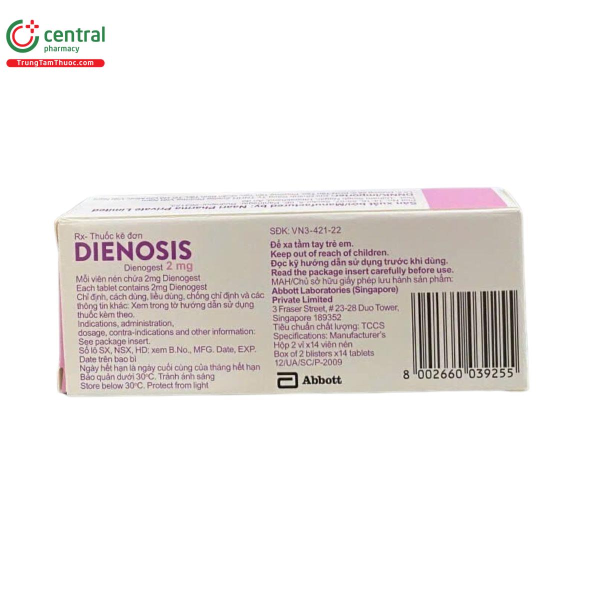 dienosis 2mg 3 D1005