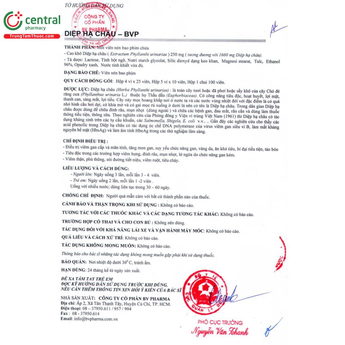 diep ha chau bvp 1 L4317 diep ha chau bvp 1 L4317