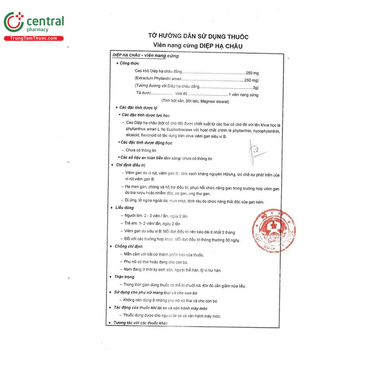 diep ha chau nic pharma 10 H2110 diep ha chau nic pharma 10 H2110