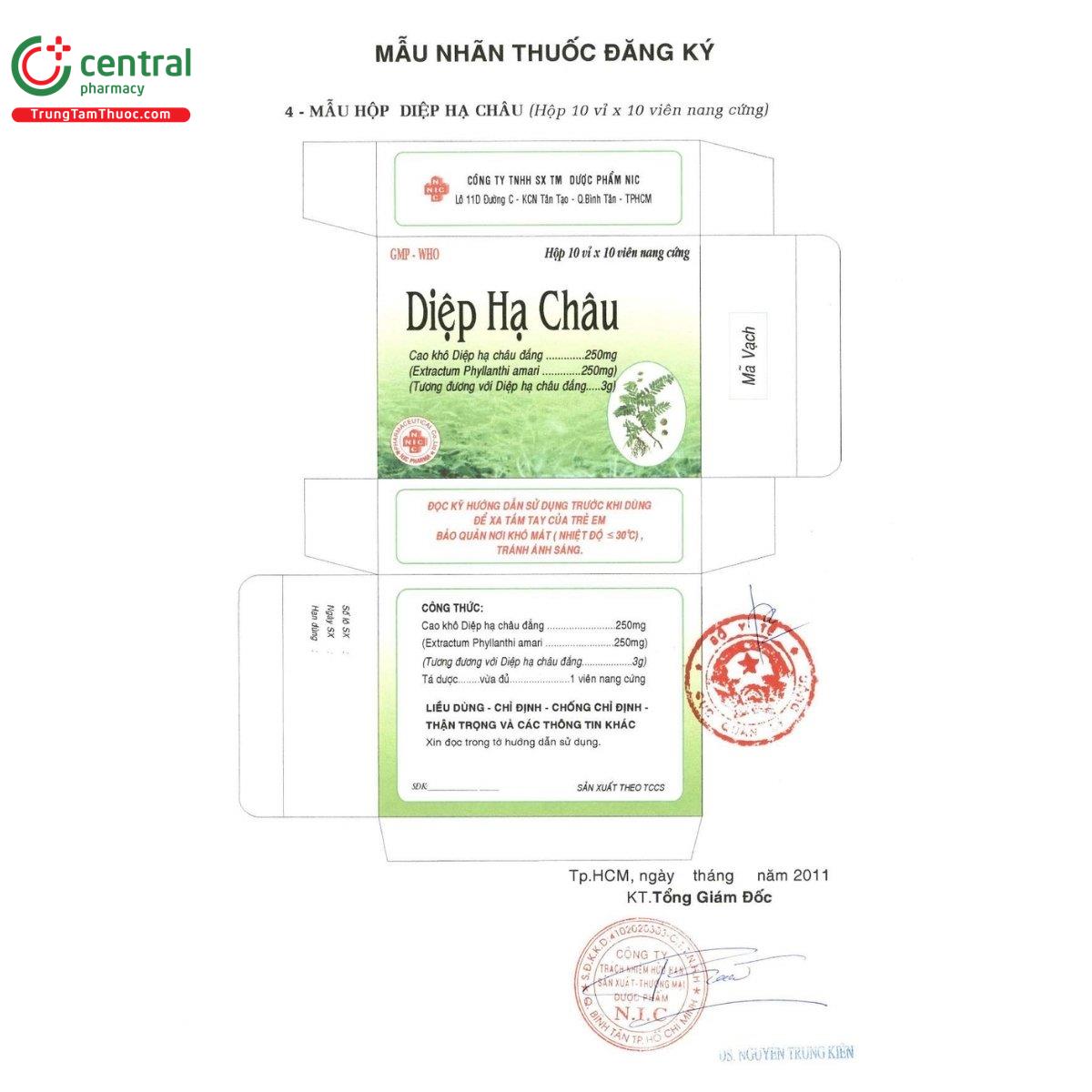 diep ha chau nic pharma 9 H3185 diep ha chau nic pharma 9 H3185