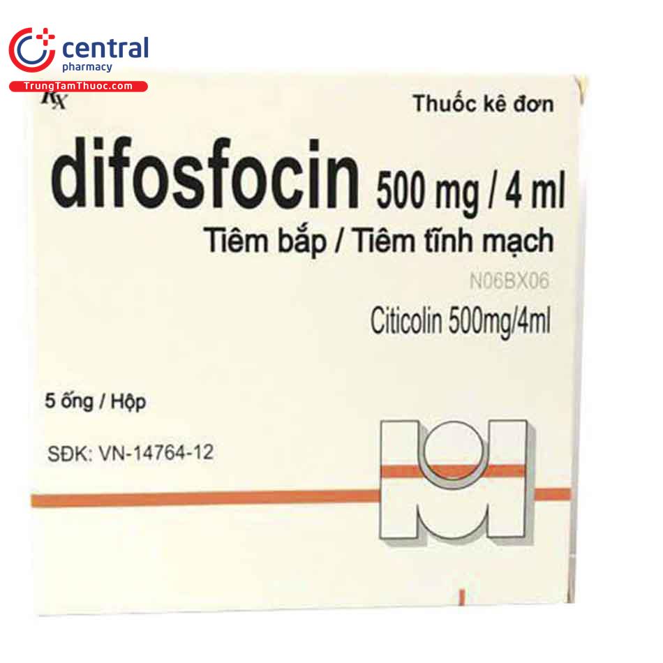 difosfocin 500mg 4ml 1 H3823