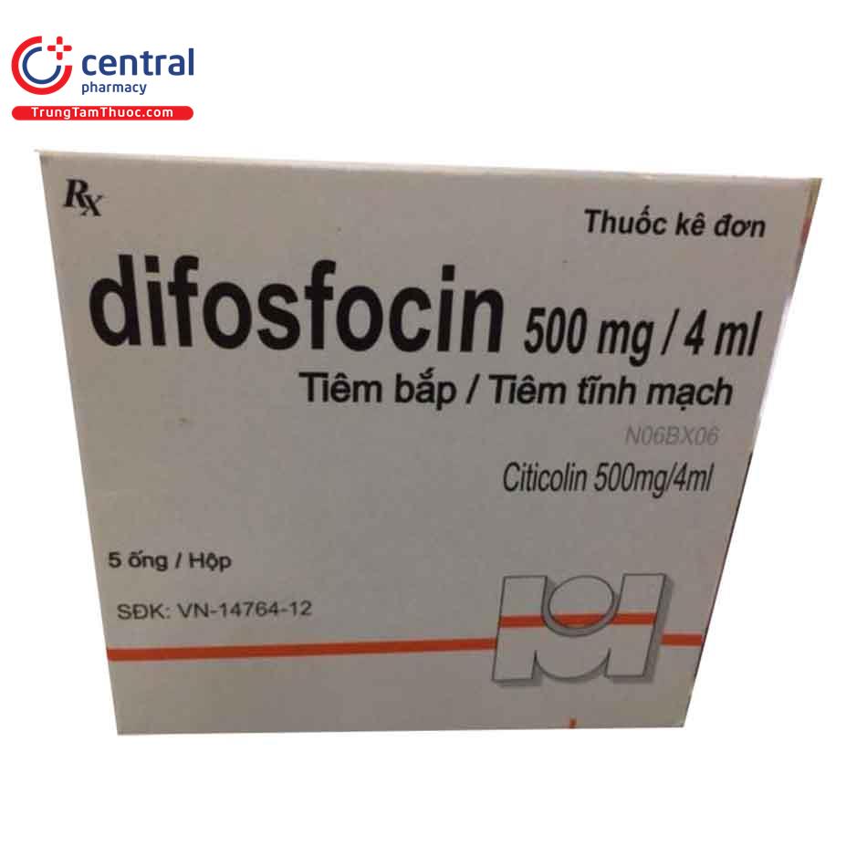 difosfocin 500mg 4ml 4 J4000