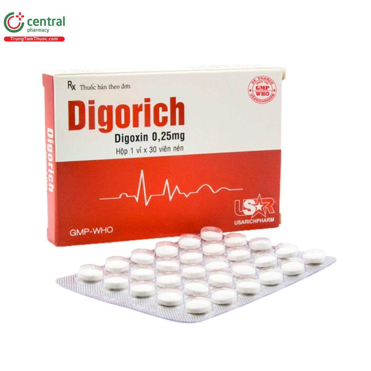 digorich 0 25mg 3 Q6152 digorich 0 25mg 3 Q6152
