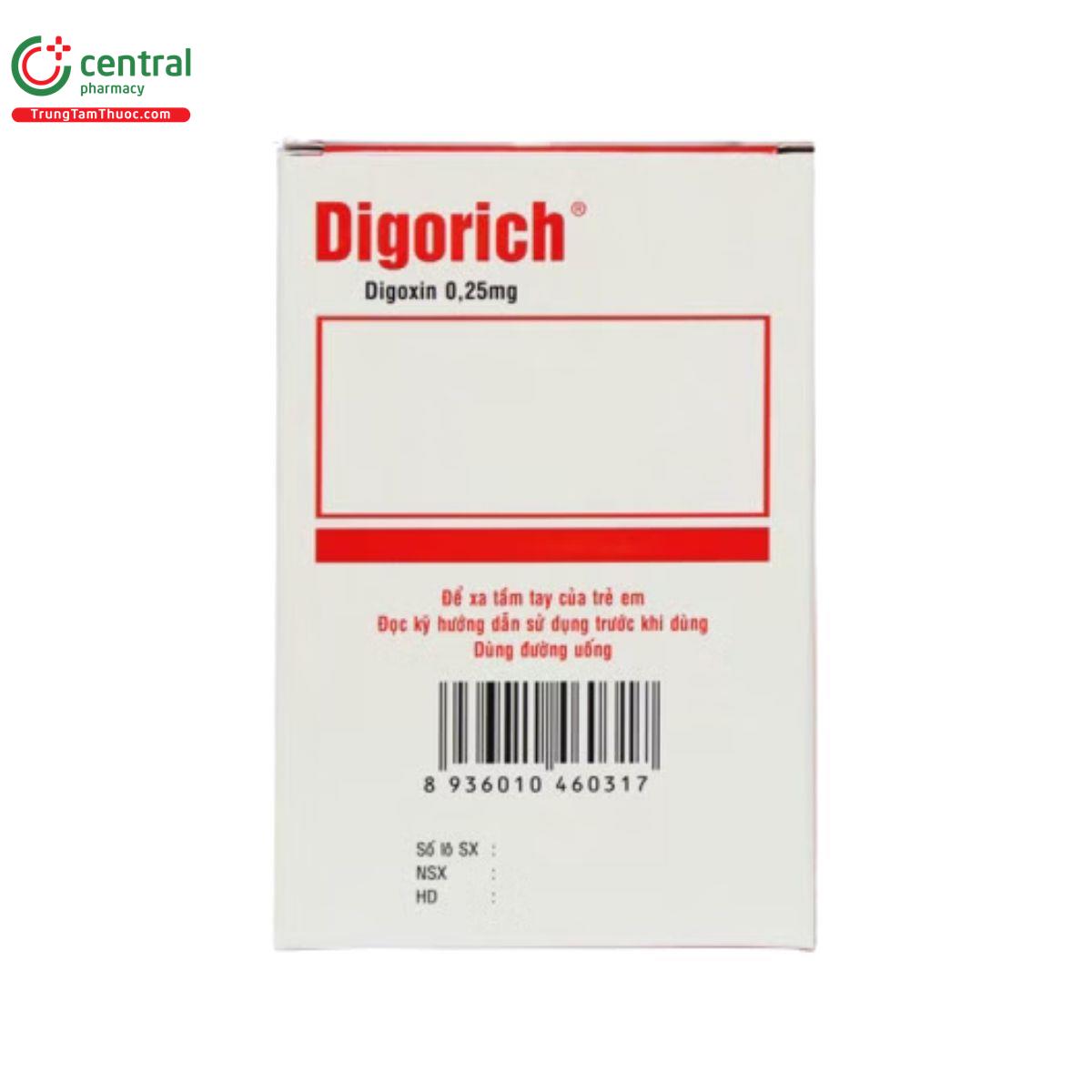 digorich 0 25mg 4 B0701 digorich 0 25mg 4 B0701