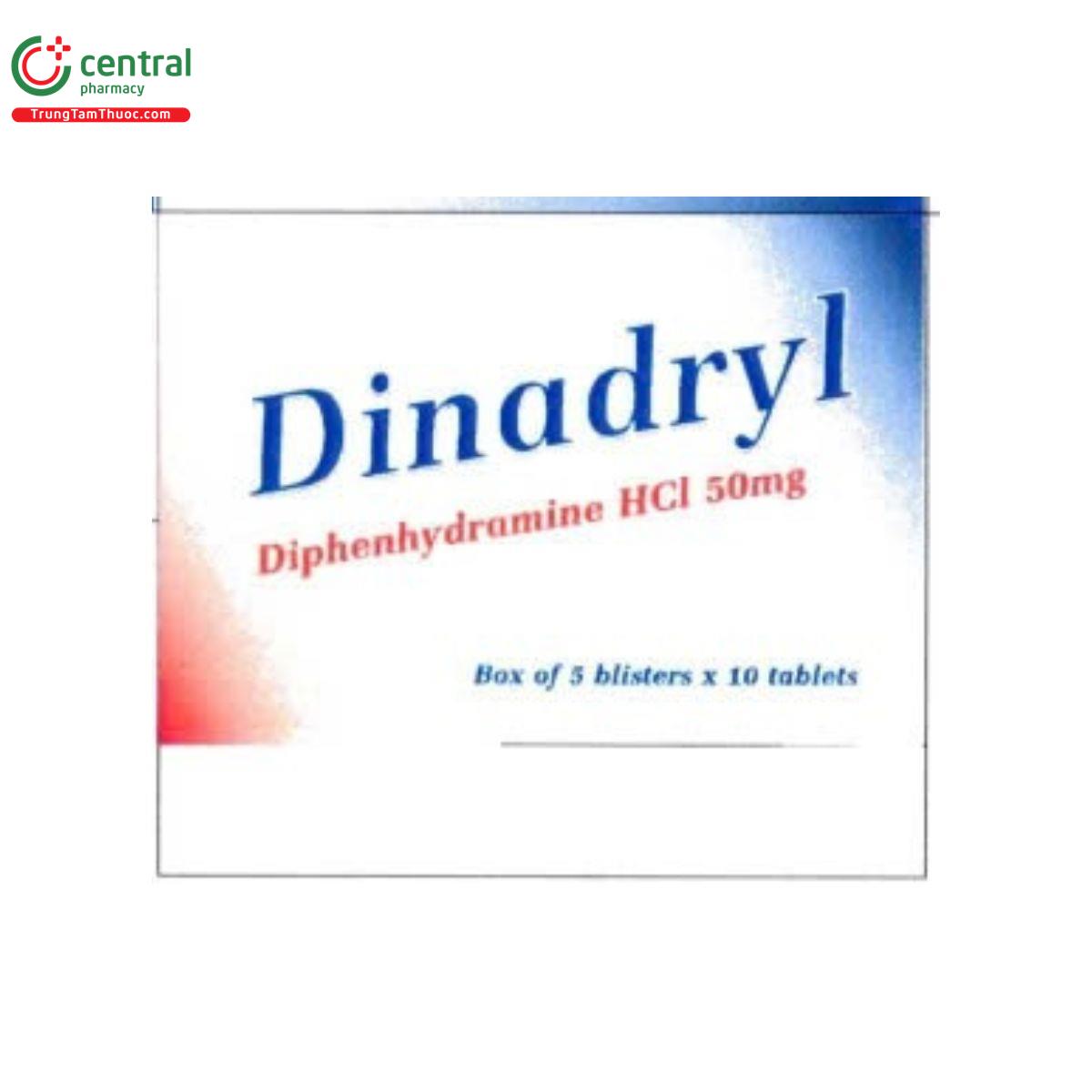 dinadryl 50mg 4 M5513 dinadryl 50mg 4 M5513