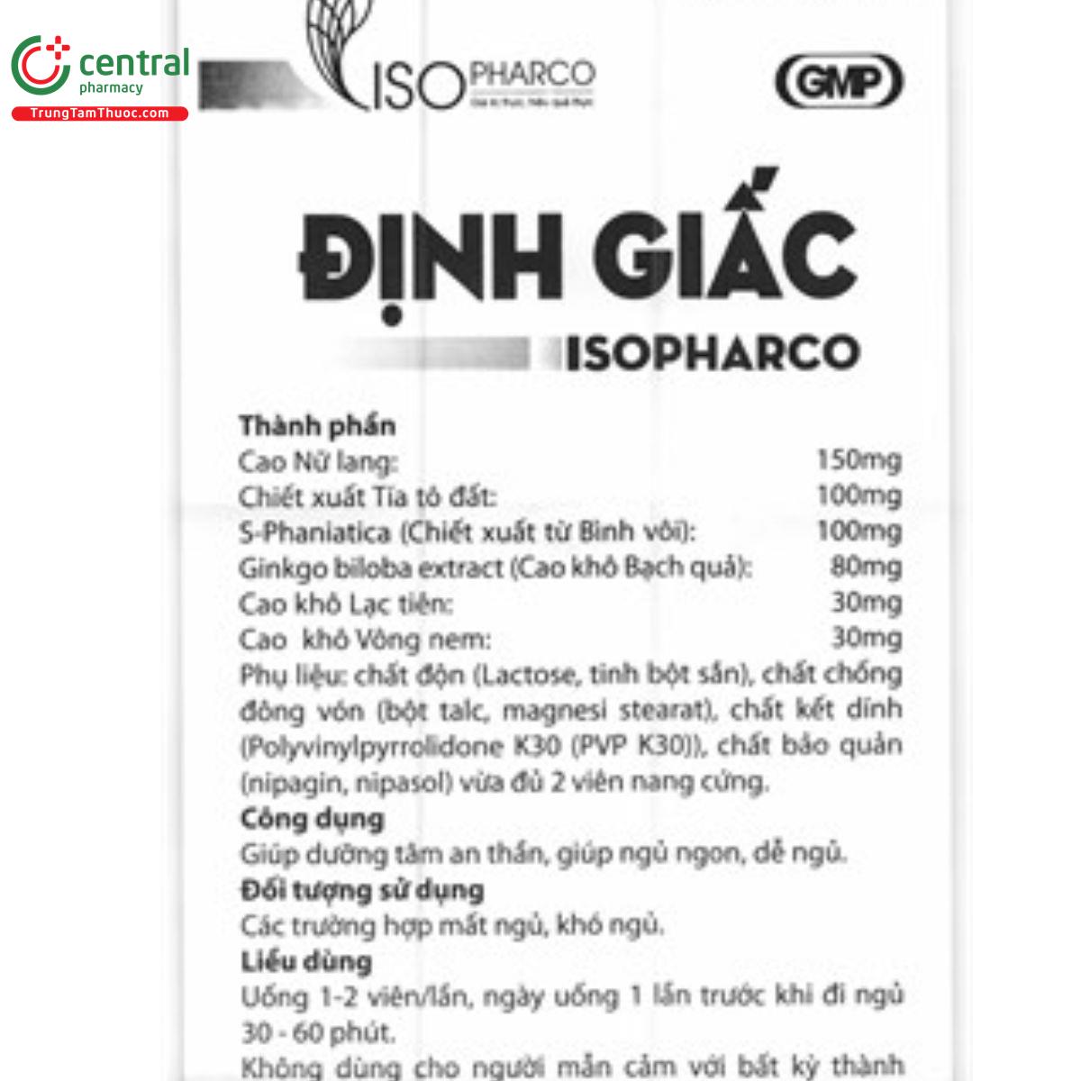 dinh giac isopharco 10 J3180