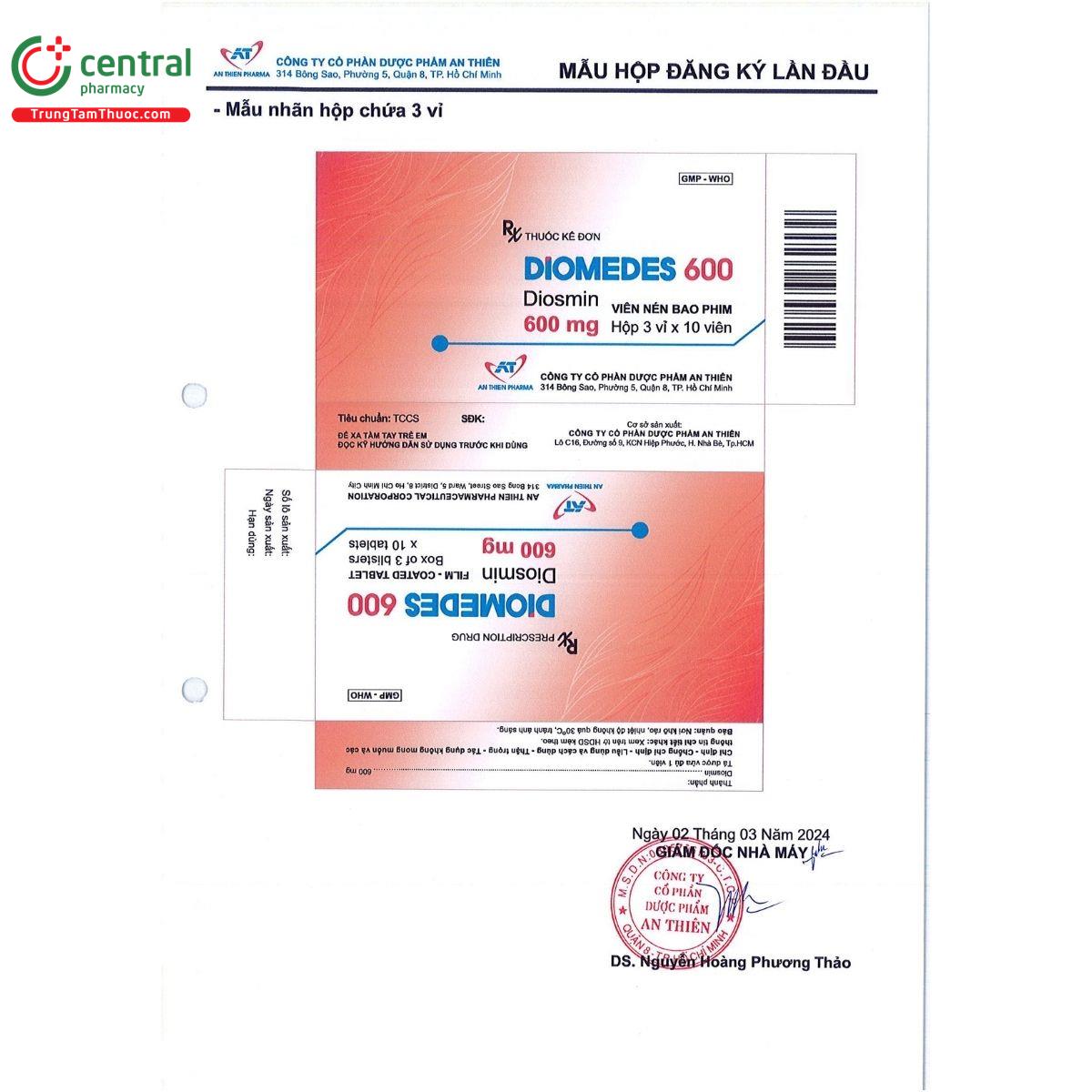 diomedes 600mg 2 E1118