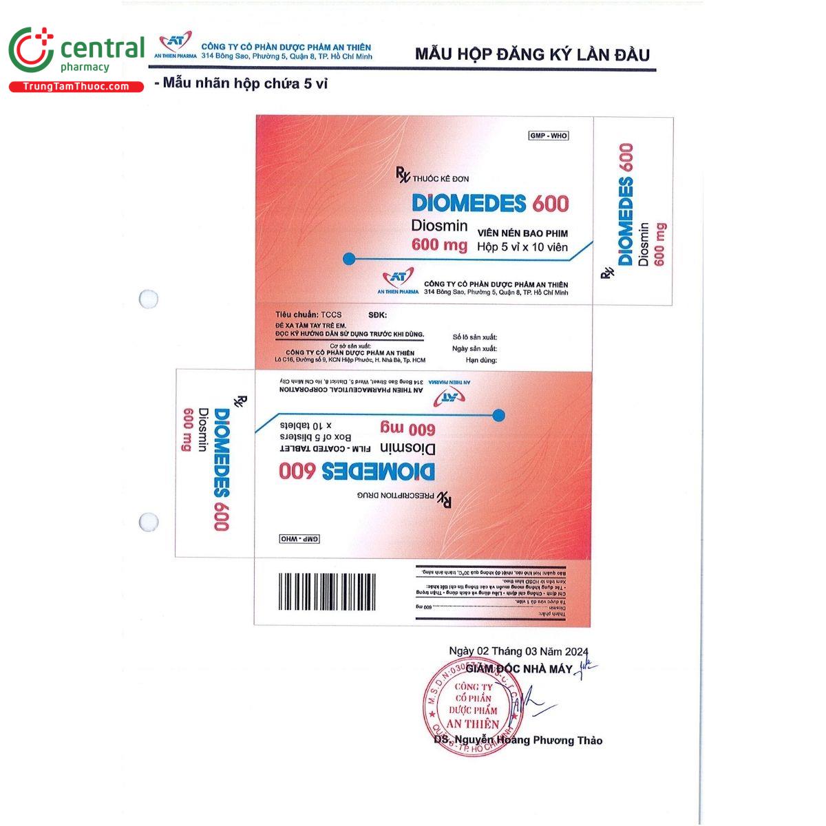 diomedes 600mg 3 V8311