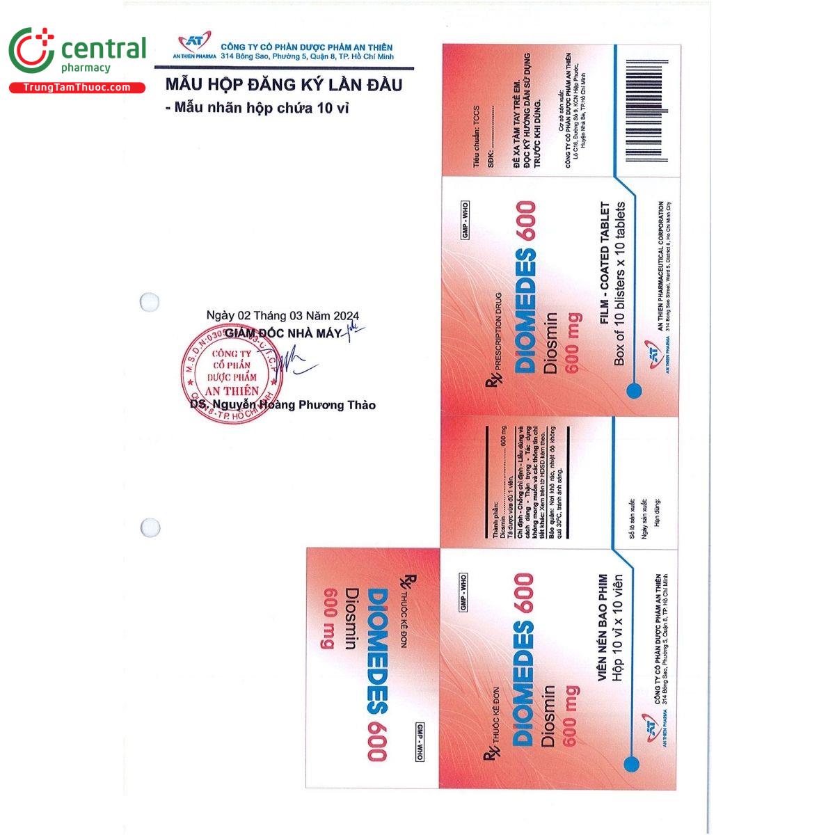 diomedes 600mg 4 K4140