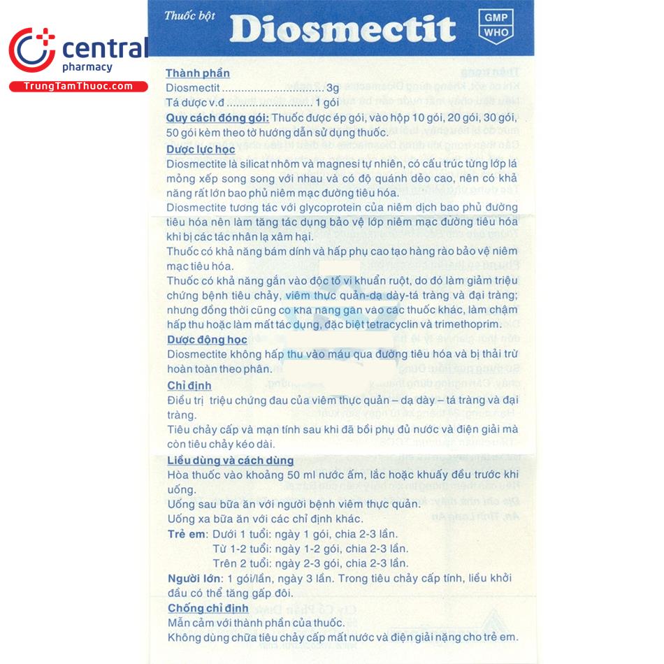 diosmectit 3 A0318