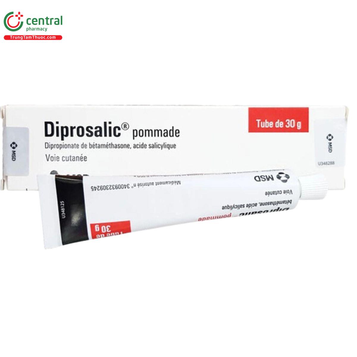 Thuốc Diprosalic Pommade 30g - Điều trị vảy nến, viêm da dị ứng