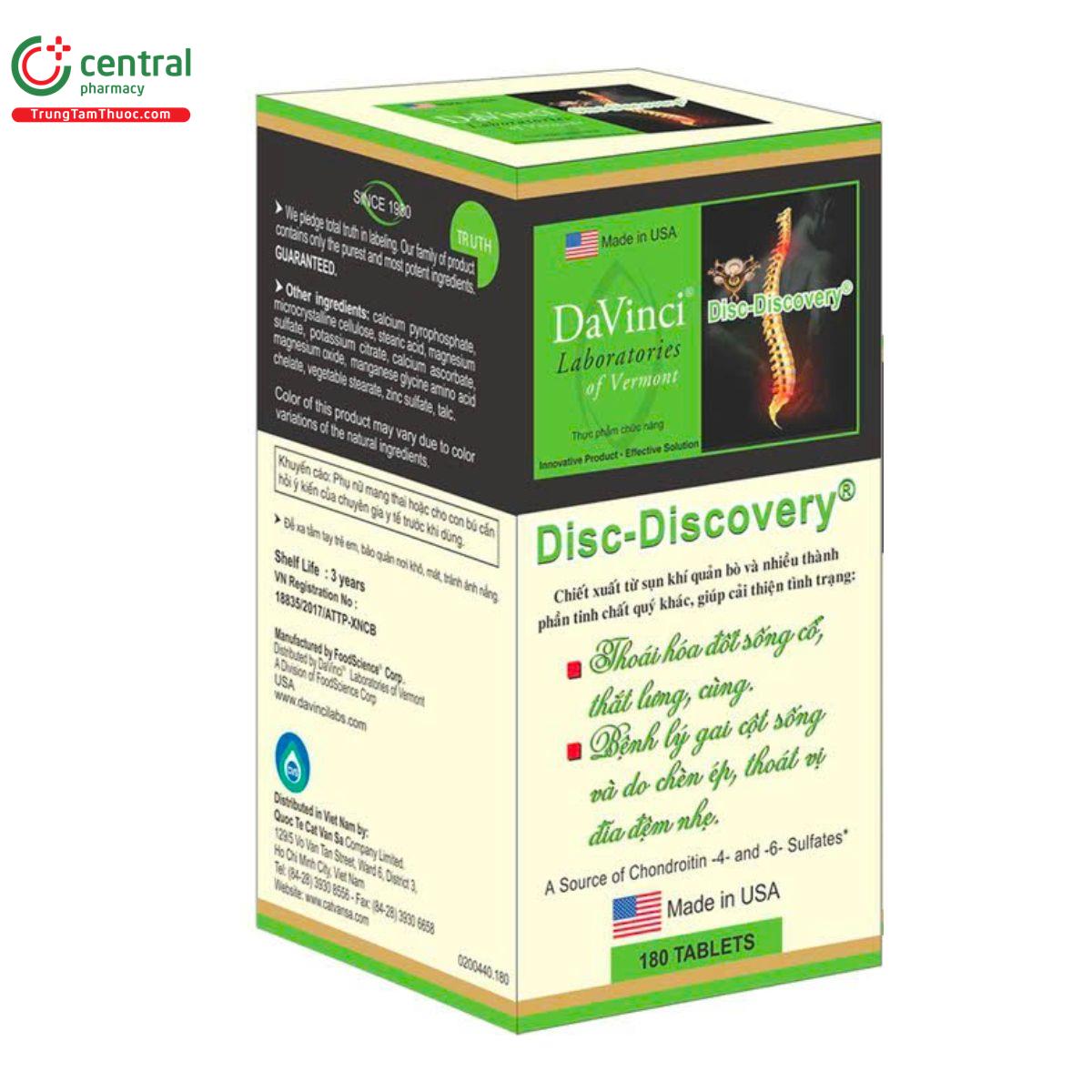 disc discovery davinci 6 Q6380