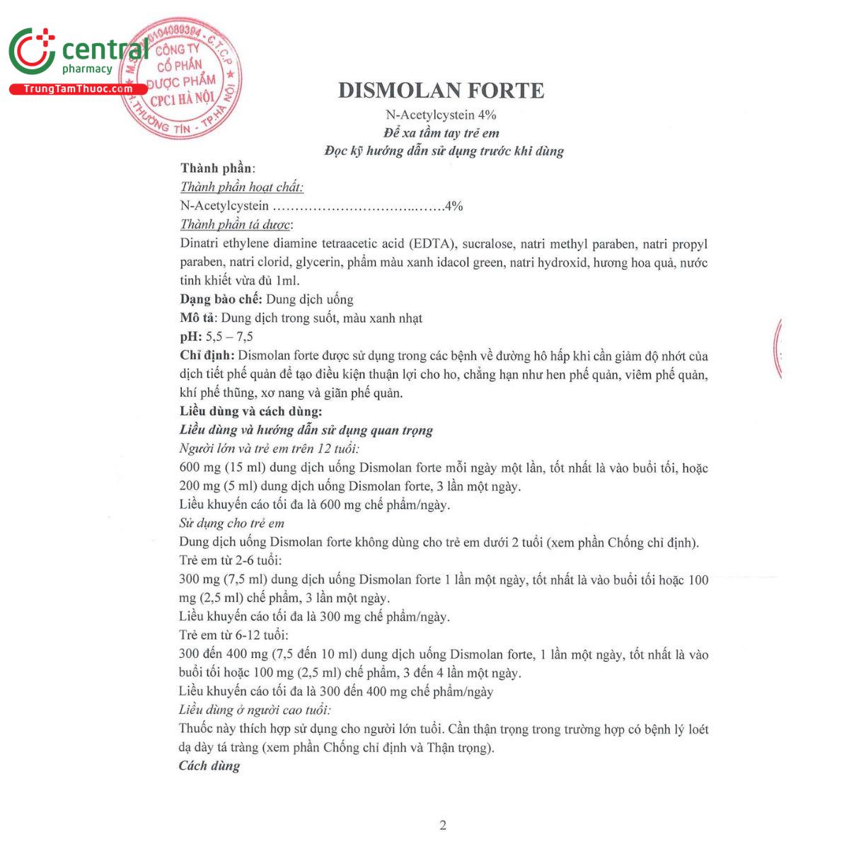 dismolan forte 4 8 E1632