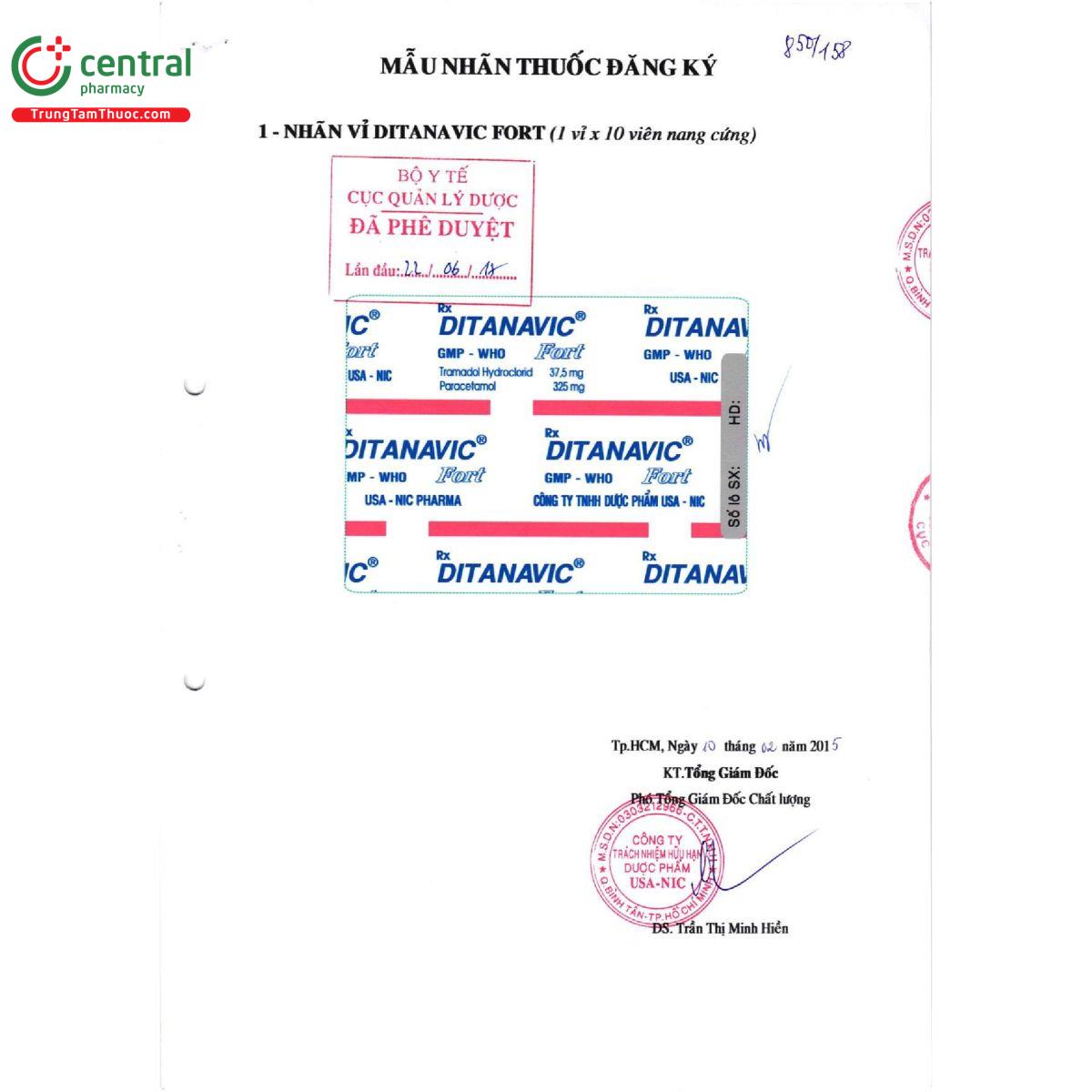 ditanavic fort 3 N5441 ditanavic fort 3 N5441