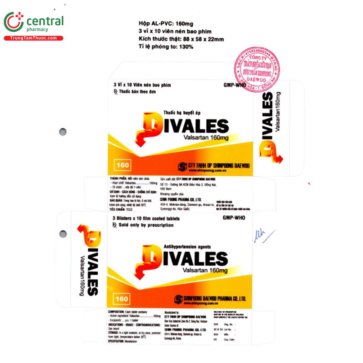 divales 160mg 4 G2573 divales 160mg 4 G2573