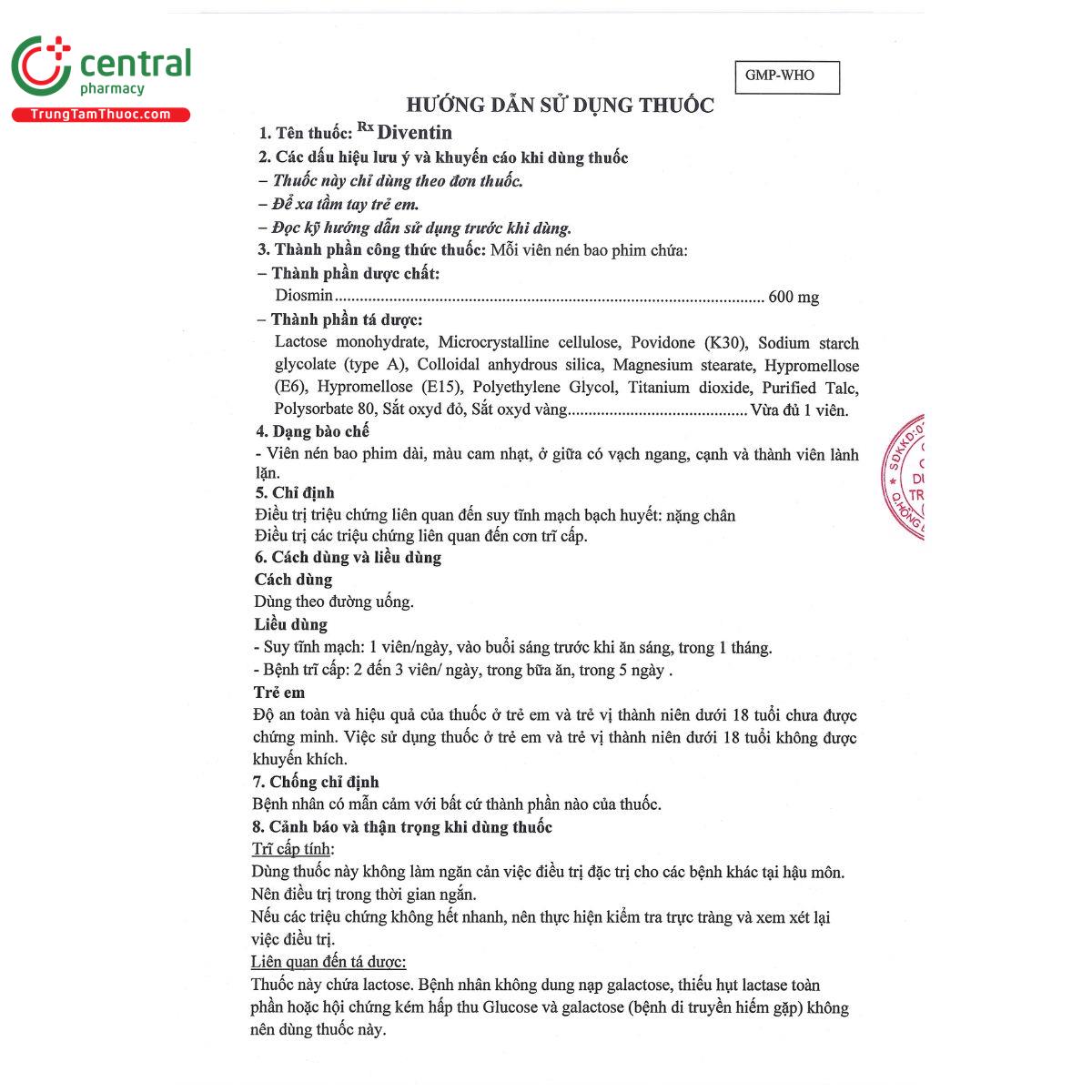 diventin 600mg 4 J3161