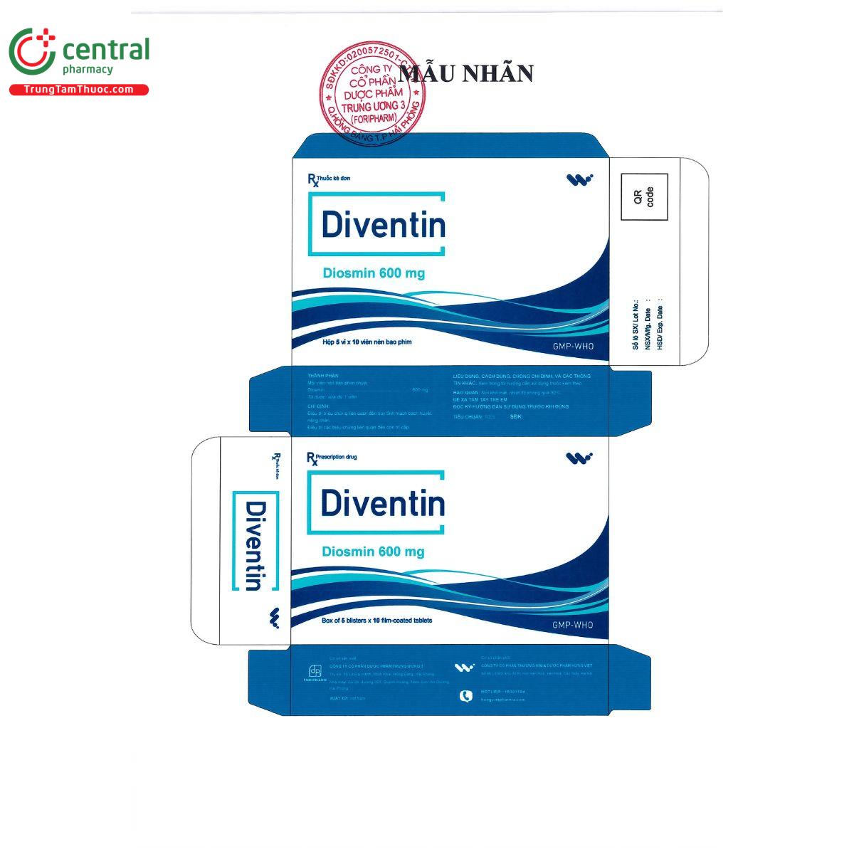 diventin 600mg V8370