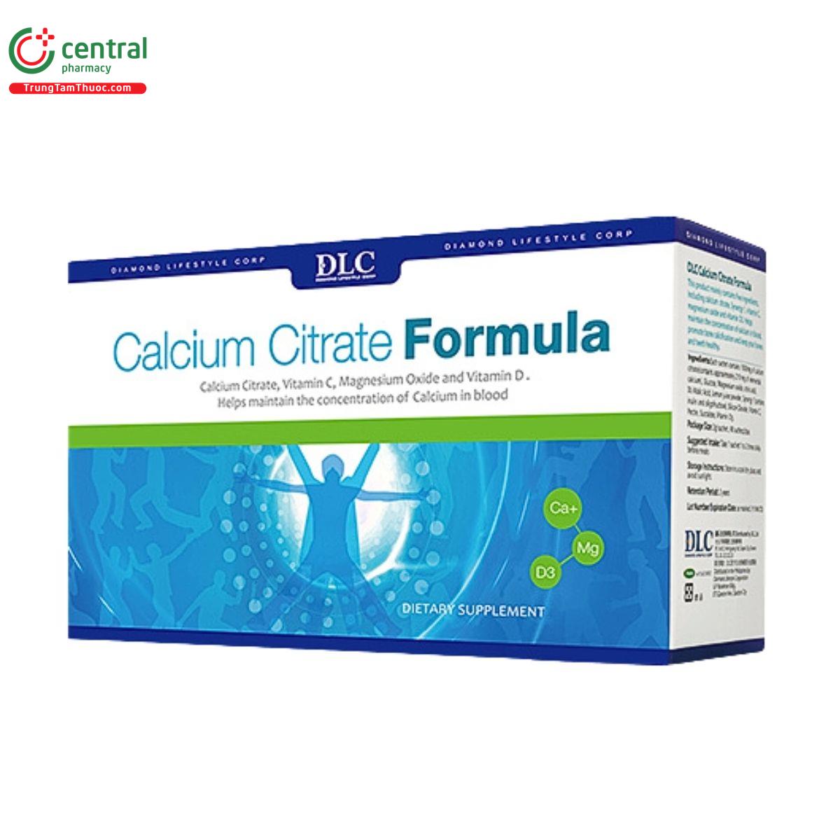 dlc calcium citrate formula 2 D1677 dlc calcium citrate formula 2 D1677