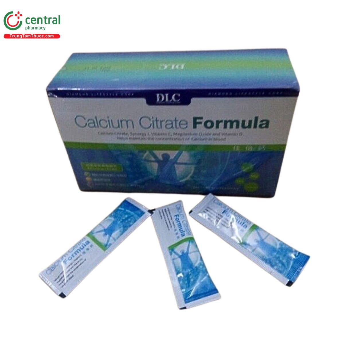 dlc calcium citrate formula 4 R7051 dlc calcium citrate formula 4 R7051