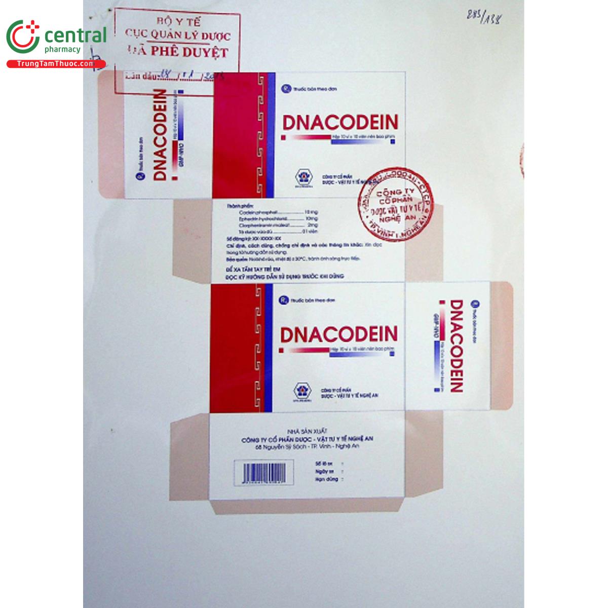 dnacodein 3 H3237 dnacodein 3 H3237
